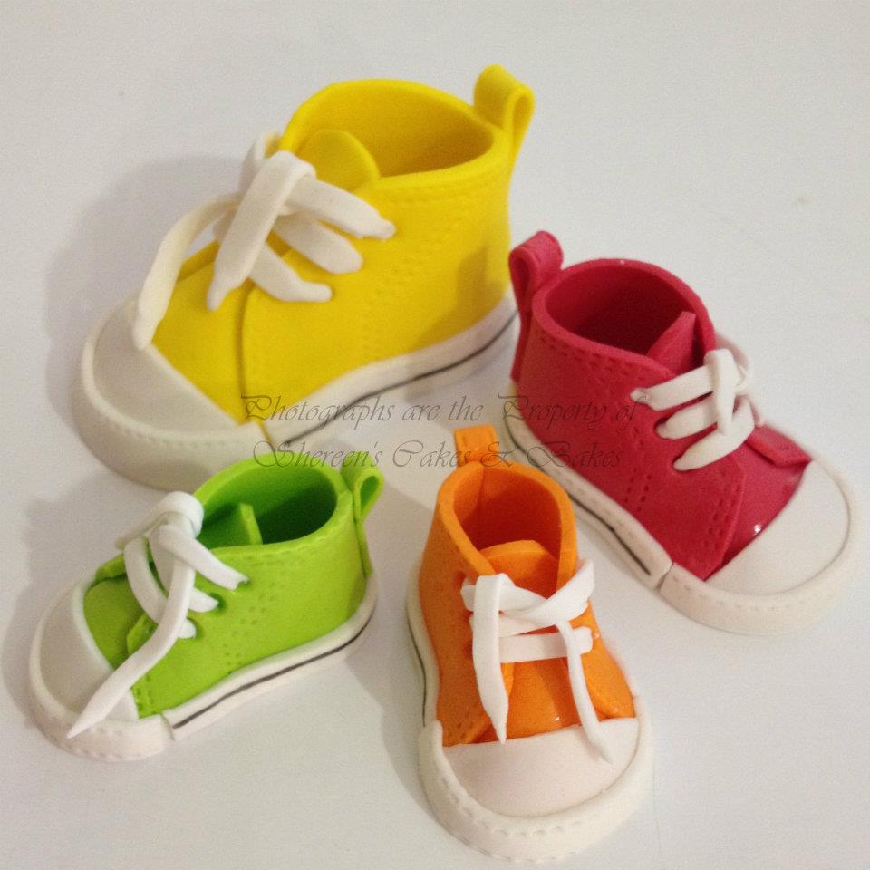 baby converse shoe template